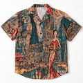 Front view of the Manhattan the Last Martini Yacht Rob Signature Shirt