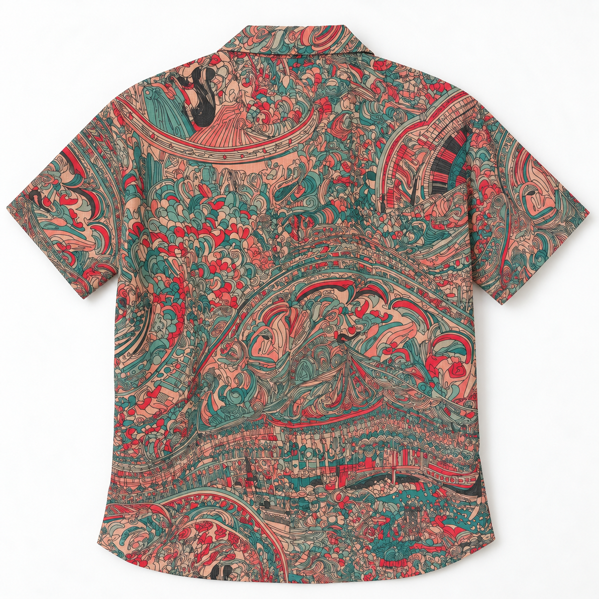 Back view of the Follies Yacht Rob Signature Shirt