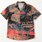 Front product view of the Shift is Over Yacht Rob Signature Shirt