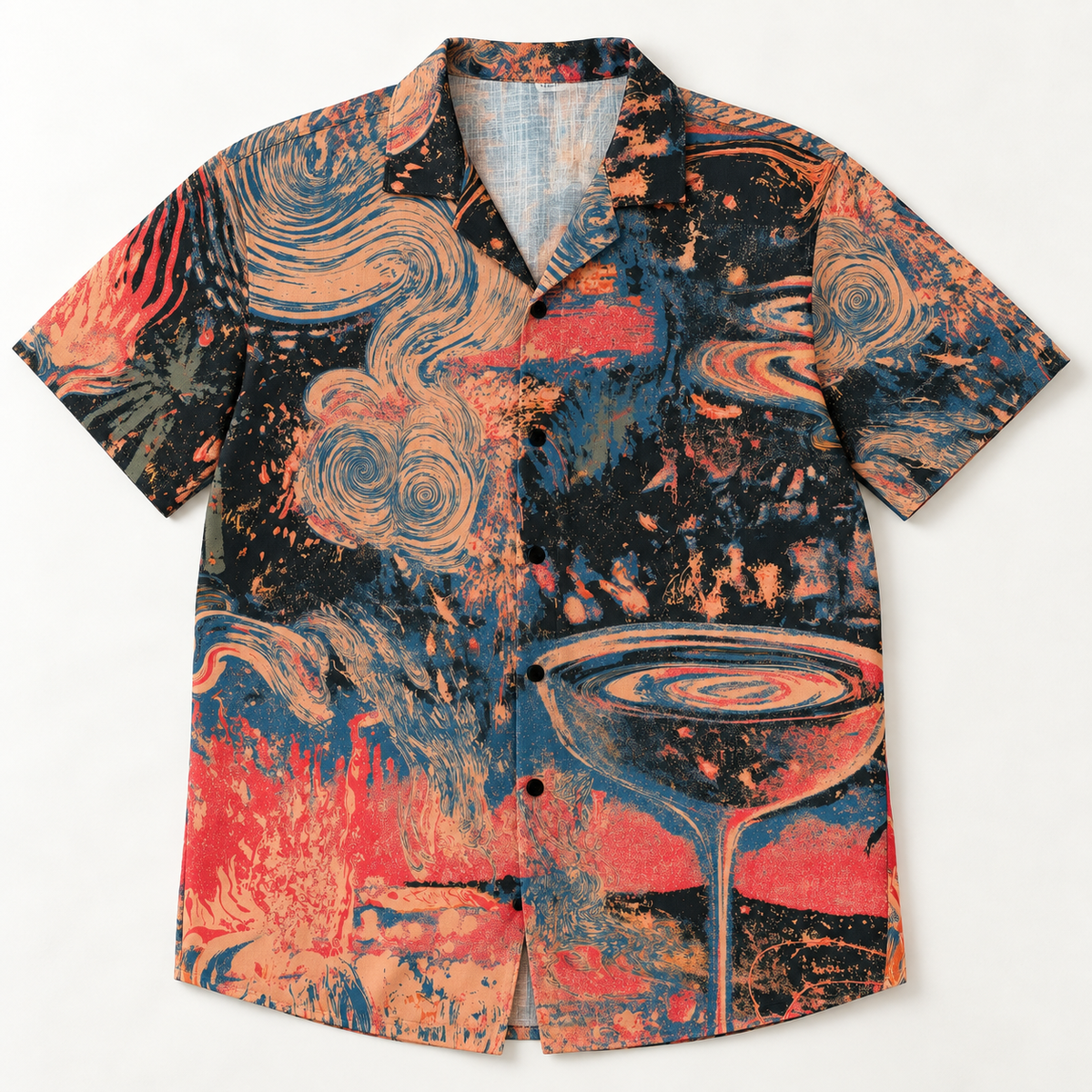 Front product view of the Shift is Over Yacht Rob Signature Shirt
