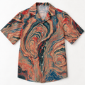 Front flat-lay view of the Smoked and Shucked Yacht Rob Signature Shirt