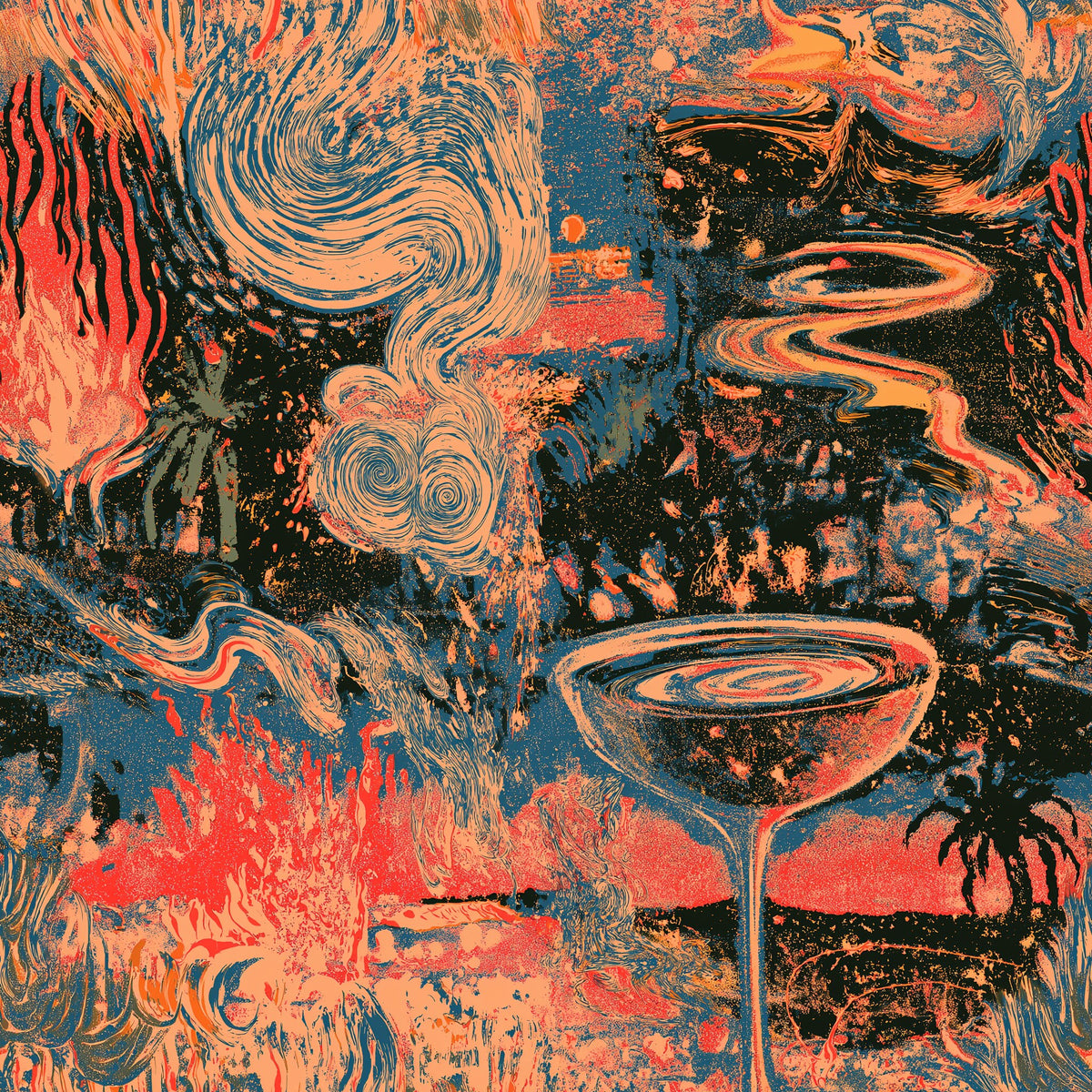 Yacht Rob signature shirt print detail